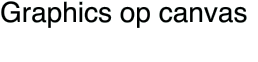 Graphics op canvas