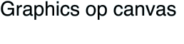 Graphics op canvas